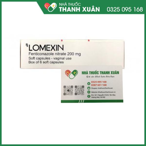 Lomexin điều trị nhiễm nấm candida